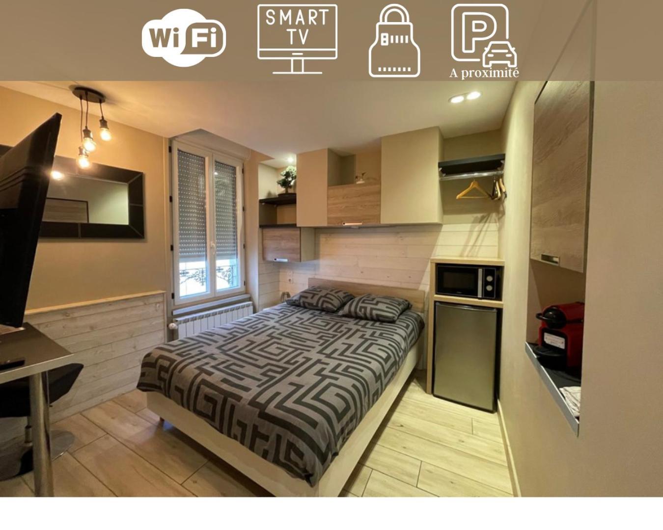 Rdc 1 - Meublee Au Coeur Du Centre De - Wifi Et Netflix Apartment Montlucon